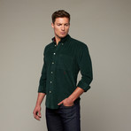 Heritage Curduroy Shirt // Hunter (XL)