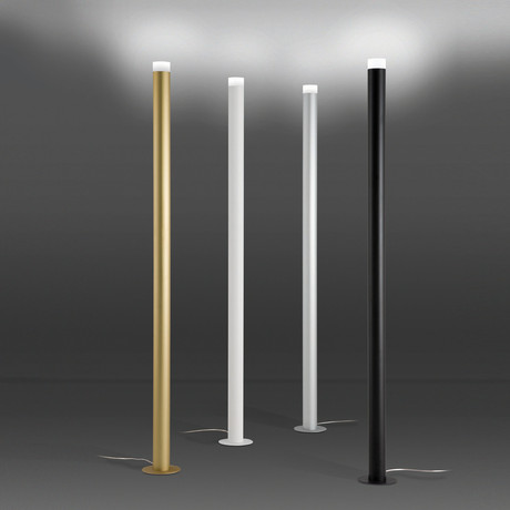 LED Pole Floor Lamp (Black)