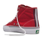Center High Top // Red + White (US: 12)