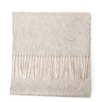 Patrick Cashmere Double Scarf  // Anthracite + Camel