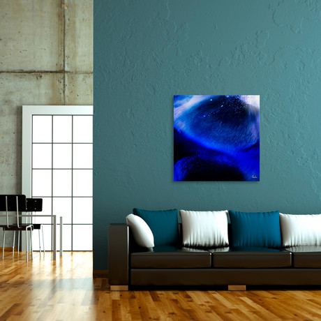 Blue Milky Way // Stretched Canvas
