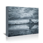 Grey House (16"L x 20"H)