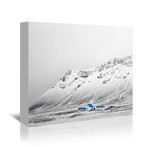 Blue House (16"L x 20"H)