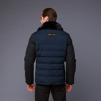 Lights of London // Piccadilly Circus Jacket // Dark Navy (L)