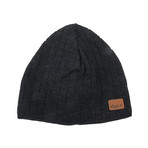 Tex Merino Blend Beanie // Anthracite