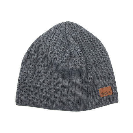 Tex Merino Blend Beanie // Grey