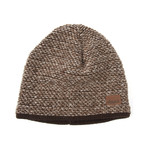 Ross Wool Blend Beanie // Brown