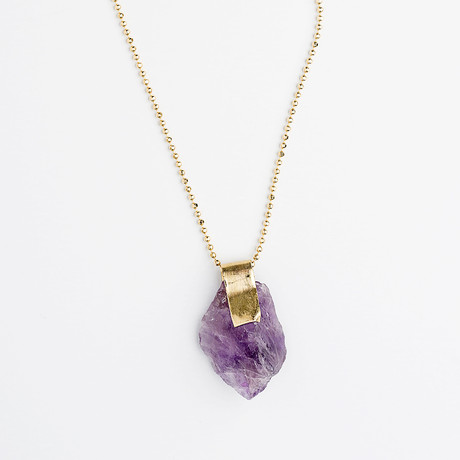 Small Amethyst Necklace