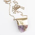 Quartz Necklace // Amethyst