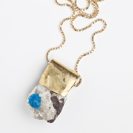 Cavansite Necklace