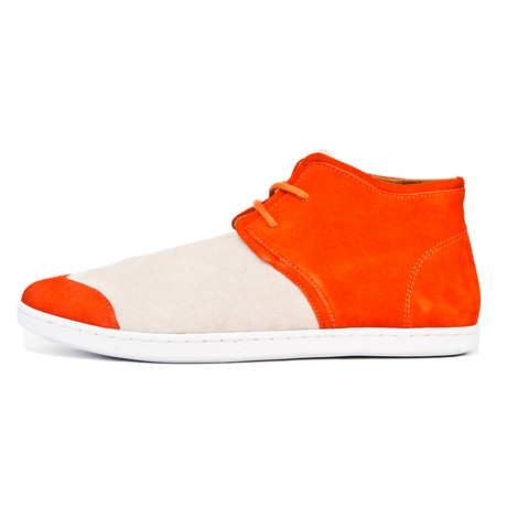 Worth Chukka // Orange + Off-White (US: 7.5)