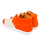 Worth Chukka // Orange + Off-White (US: 9.5)