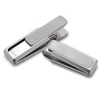 Natural Solid Slide Money Clip