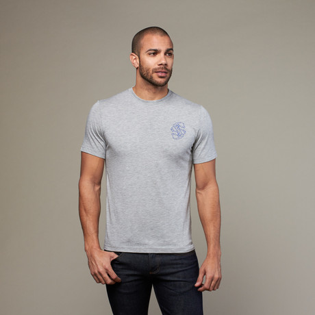 Pocket Logo Tee // Light Grey (S)