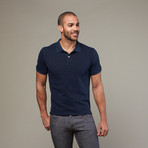 Slub Jersey Polo // Midnight (M)