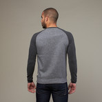 Plush Raglan Crew // Charcoal (M)