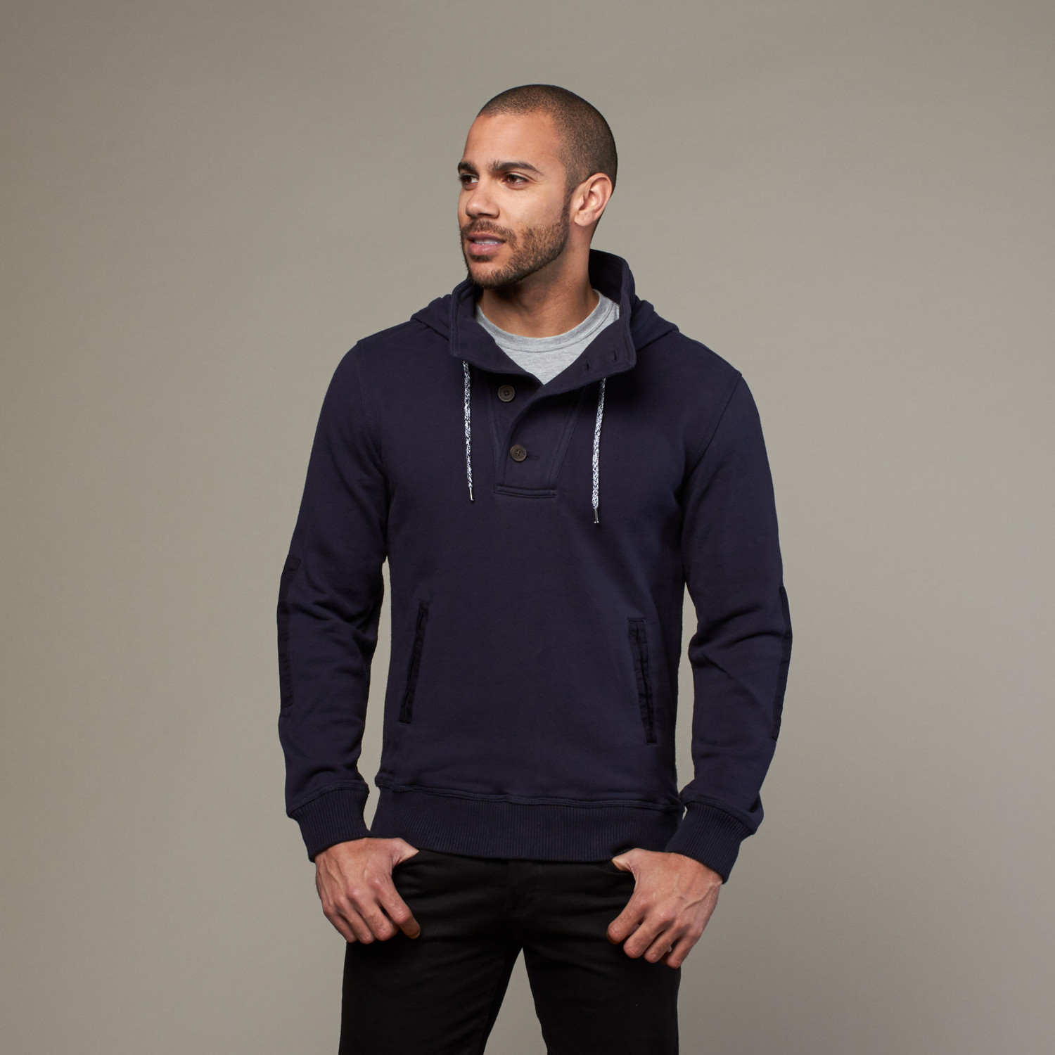 French Terry Hoodie // Midnight (S) - Surfside Supply Co. - Touch of Modern