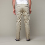 Flat Front Chino // Khaki (31WX32L)