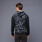 Tour Digital Camo Hoodie // Digi Camo Black (S)