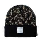 Tour Digital Camo Beanie // Digi Camo Olive