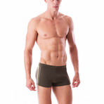Mykonos Swim Trunk // Army (S)