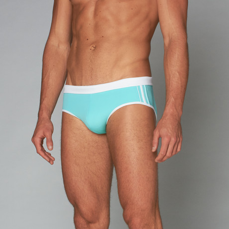 Ibiza Swim Brief // Ocean Blue (S)