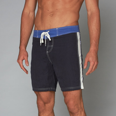 Pipeline Board Short // Navy + Slate (S)