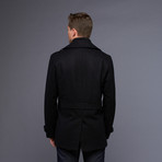 Glasgow Wool Coat // Black (S)