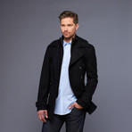 Glasgow Wool Coat // Black (S)