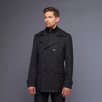 7 Diamonds // Glasgow Wool Coat // Charcoal (S)