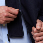 7 Diamonds // Glasgow Wool Coat // Navy (S)