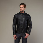 Urban Republic // Four Pocket Shoulder Rib Jacket // Black (L)