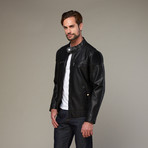 Urban Republic // Four Pocket Shoulder Rib Jacket // Black (S)