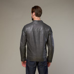 Urban Republic // Four Pocket Shoulder Rib Jacket // Charcoal (S)