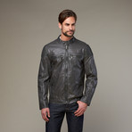 Urban Republic // Four Pocket Shoulder Rib Jacket // Charcoal (S)