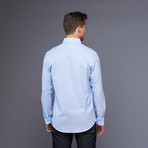 Teleport Button Up // Light Blue (S)