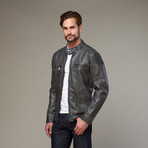 Urban Republic // Four Pocket Shoulder Rib Jacket // Charcoal (S)