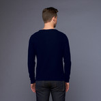 Coi Knit Sweater // Navy (S)