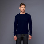 Coi Knit Sweater // Navy (S)