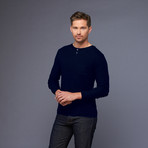Coi Knit Sweater // Navy (S)