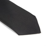 Valentino // Silk Tie // Black Lizard Print