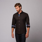Lorenzo Button-Up // Black (M)