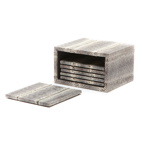 Tripoli // Set of 4 Coasters (Gray)