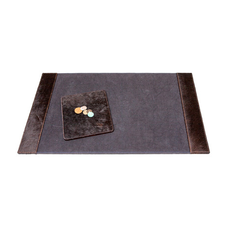 Hyde Desk Blotter & Square Mouse Pad