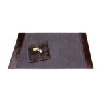 Hyde Desk Blotter & Square Mouse Pad