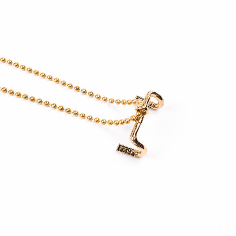 Union Drop-Bars Necklace (Gold)