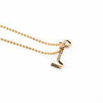 Union Drop-Bars Necklace (Gold)