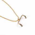 Union Drop-Bars Necklace (Gold)