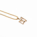 Union Pedal Necklace (Gold)