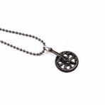 Union Crank Set Necklace (Gold)